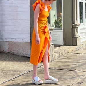 *BNWT* Ulla Johnson Isabella Dress in Marigold
